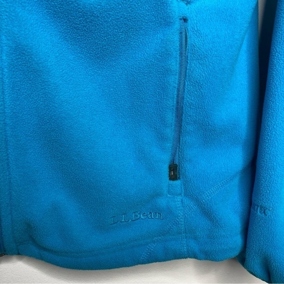 L.L. Bean polartec jacket blue size small - Picture 3 of 9